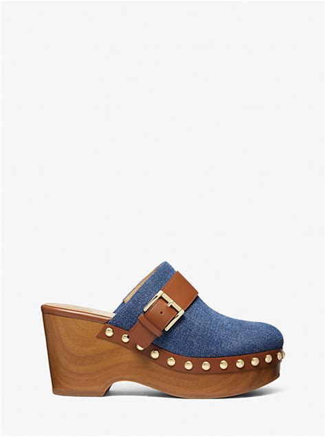 Rye Denim Platform Clog 